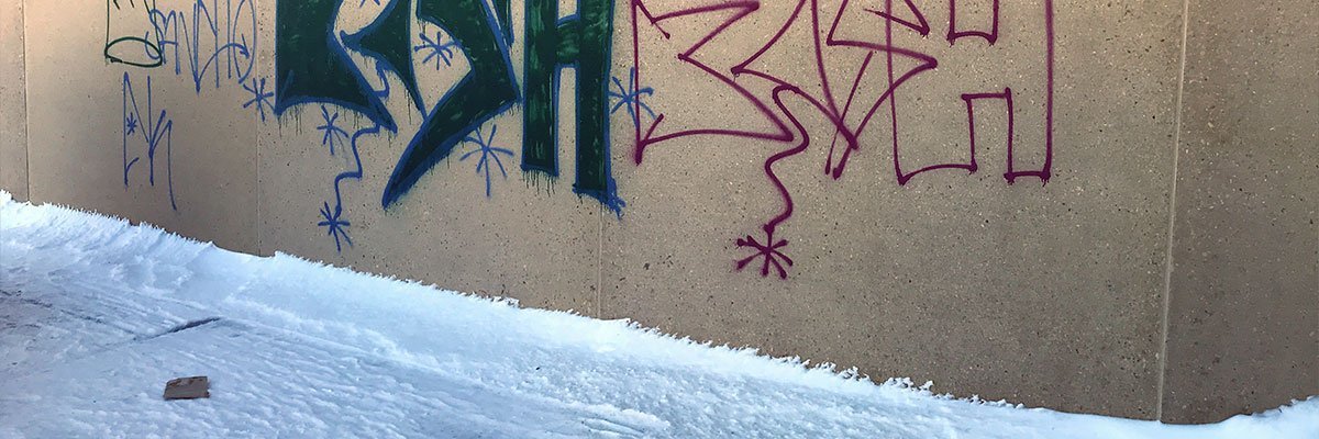 How to Remove Graffiti During Cold Weather